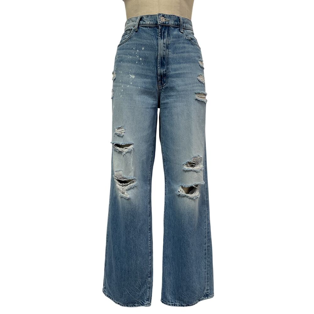 MOTHER- the Spitfire Sneak. wash: reckless endangerment. Rare denim jean - Picture 2 of 10